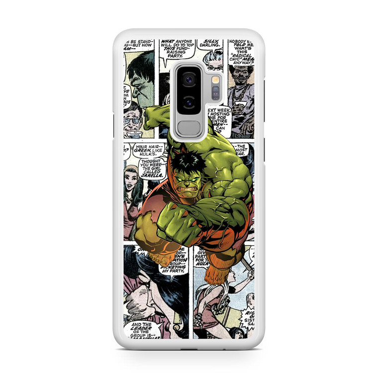 Hulk Comic Samsung Galaxy S9 Plus Case