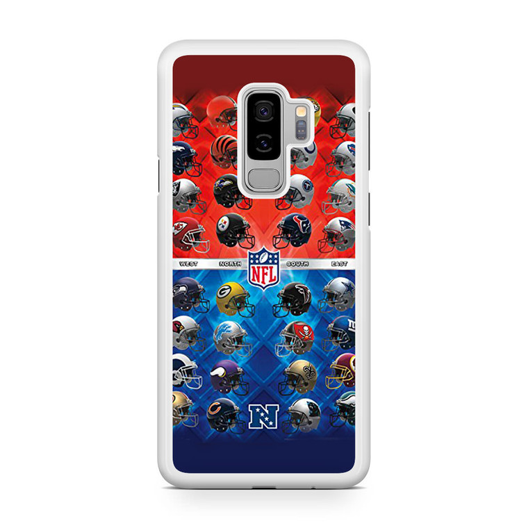 NFL Football Helmets Official Samsung Galaxy S9 Plus Case
