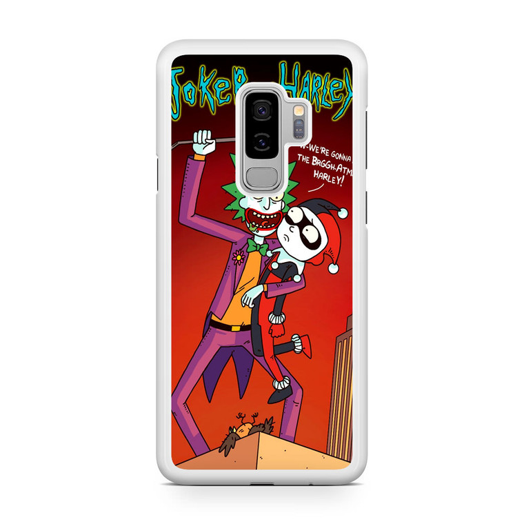 Rick And Morty Joker and Harley Samsung Galaxy S9 Plus Case
