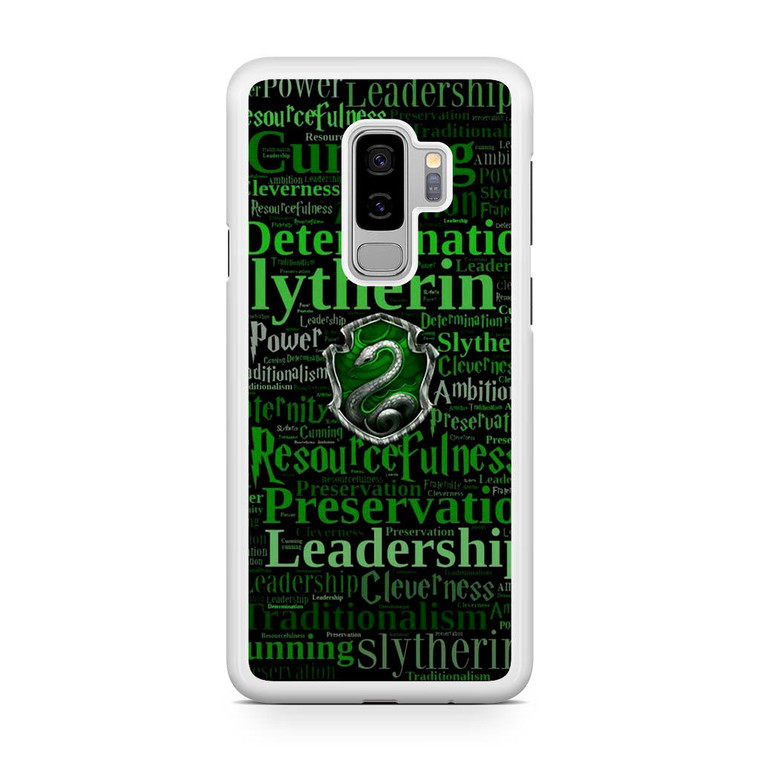 Slytherin Quote Logo Samsung Galaxy S9 Plus Case