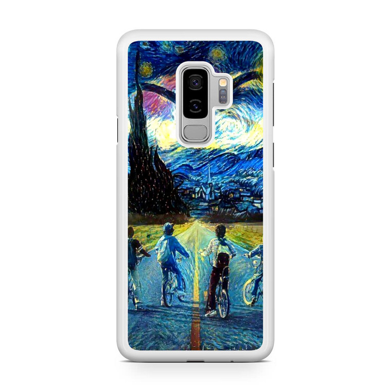 Stranger Things Starry Night Samsung Galaxy S9 Plus Case