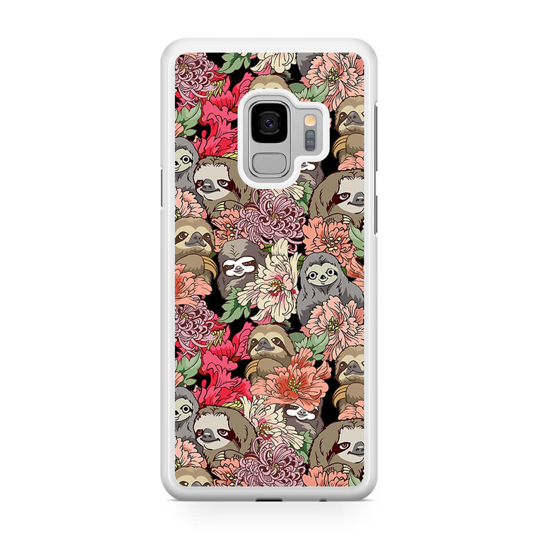 Because Sloth Flower Samsung Galaxy S9 Case