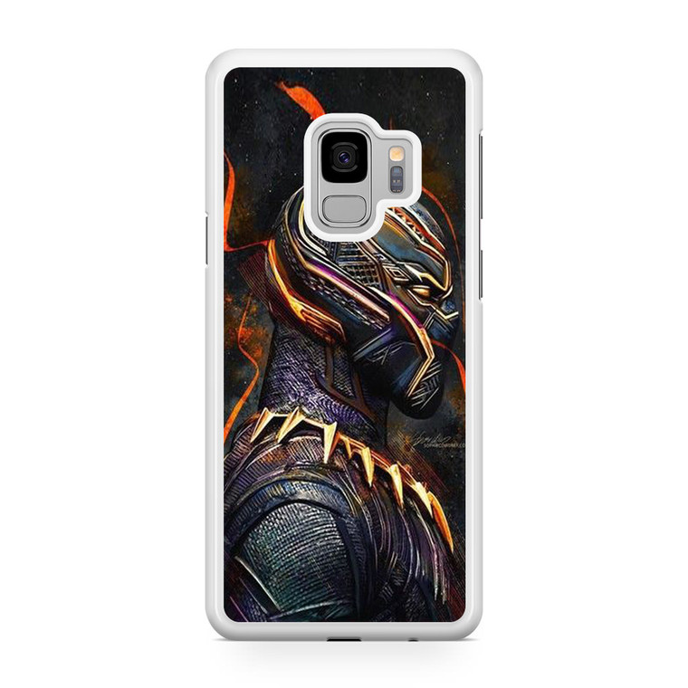 Black Panther Heroes Poster Samsung Galaxy S9 Case