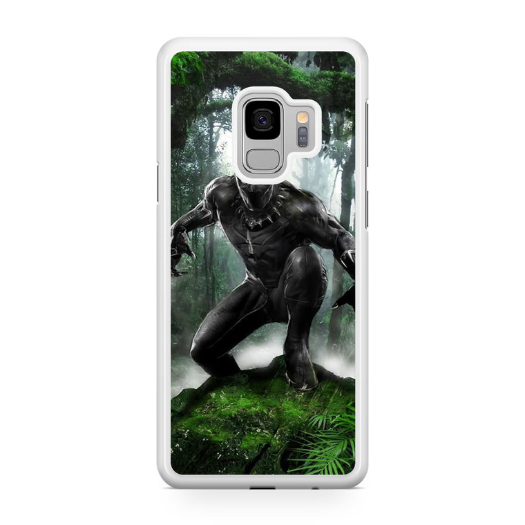 Black Panther Ready To Fight Samsung Galaxy S9 Case