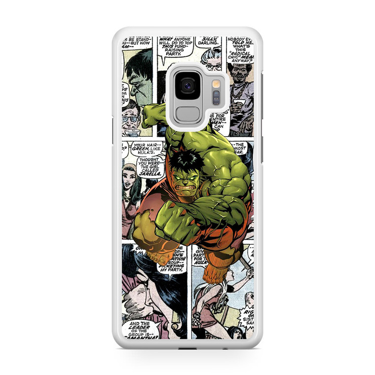 Hulk Comic Samsung Galaxy S9 Case