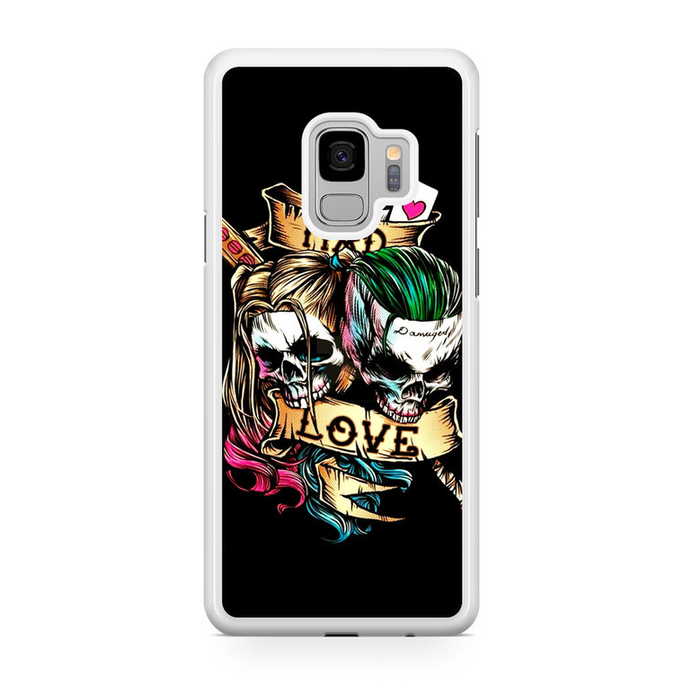 Mad Love Of Harley Quinn And Joker Samsung Galaxy S9 Case