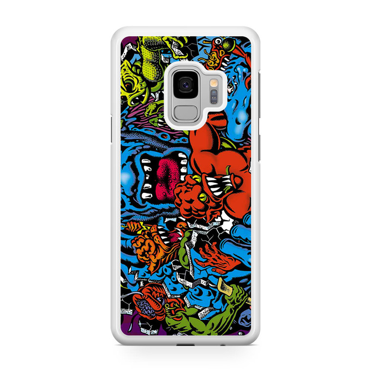 Santa Cruz Skateboard Art Samsung Galaxy S9 Case