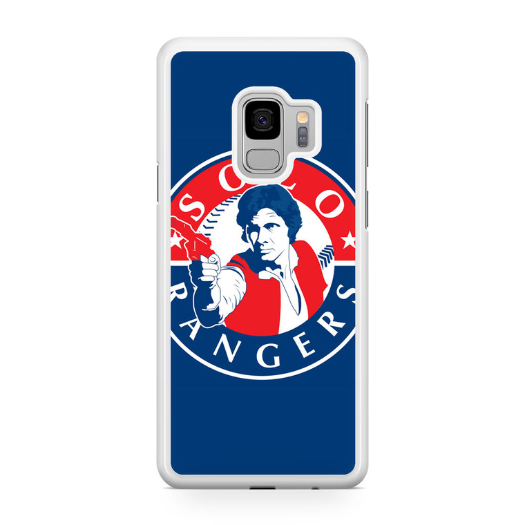 Solo Texas Rangers Samsung Galaxy S9 Case