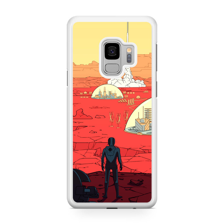 Surviving Mars Game Samsung Galaxy S9 Case