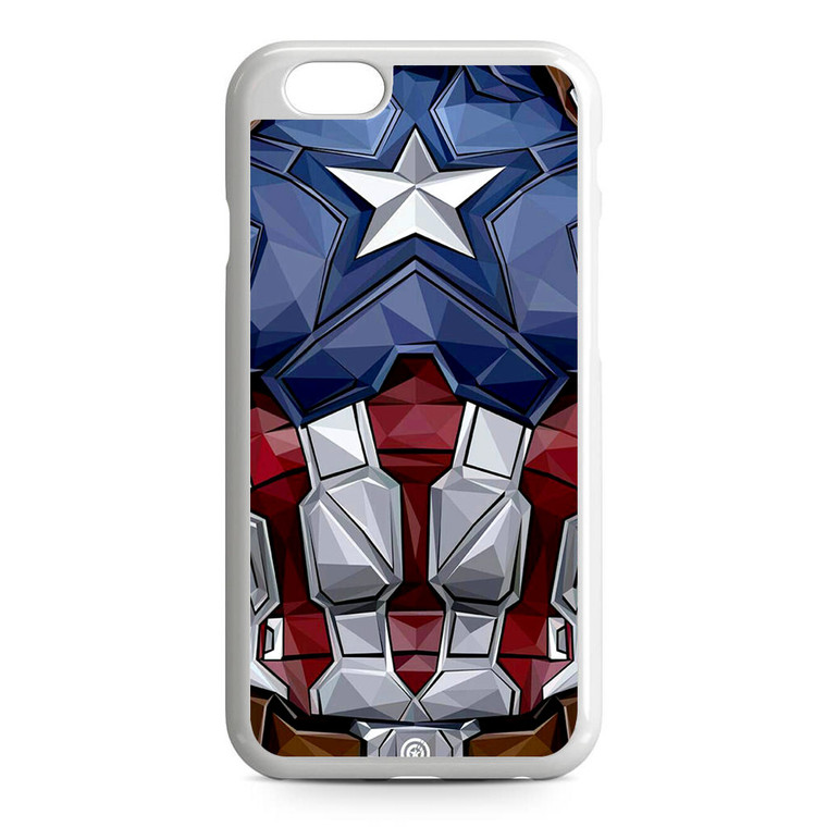 Captain America Comic Costume iPhone 6/6S Case