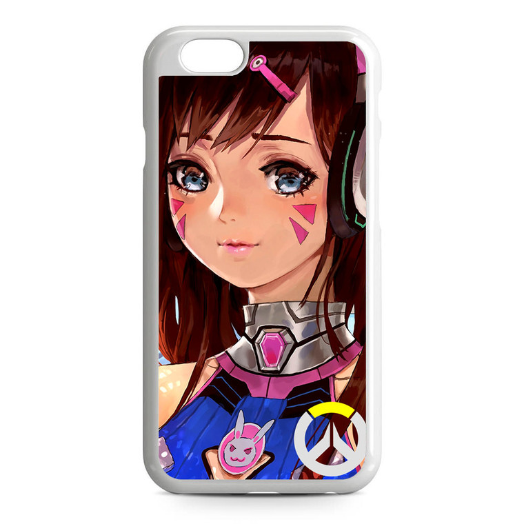 Dva Overwatch Painting iPhone 6/6S Case