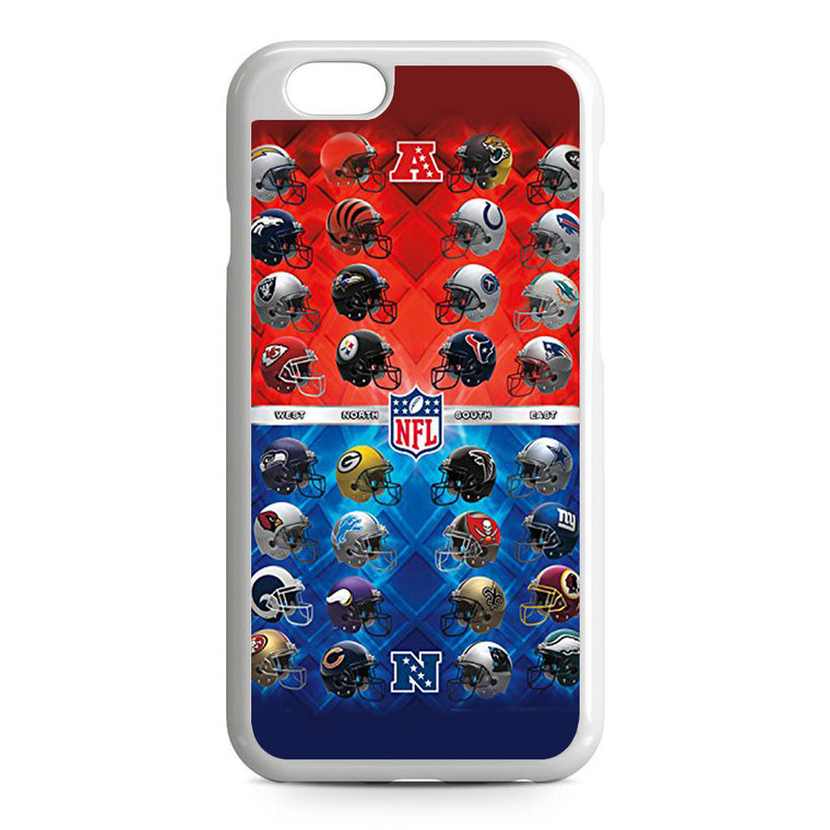 NFL Football Helmets Official iPhone 6/6S Case