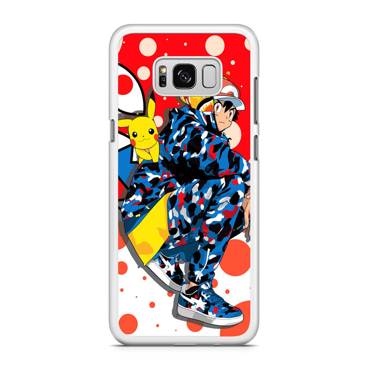 Bape Supreme Pikachu Samsung Galaxy S8 Plus Case