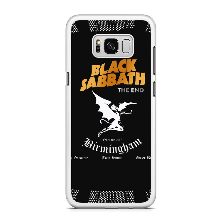 Black Sabbath The End Live Birmingham Samsung Galaxy S8 Plus Case