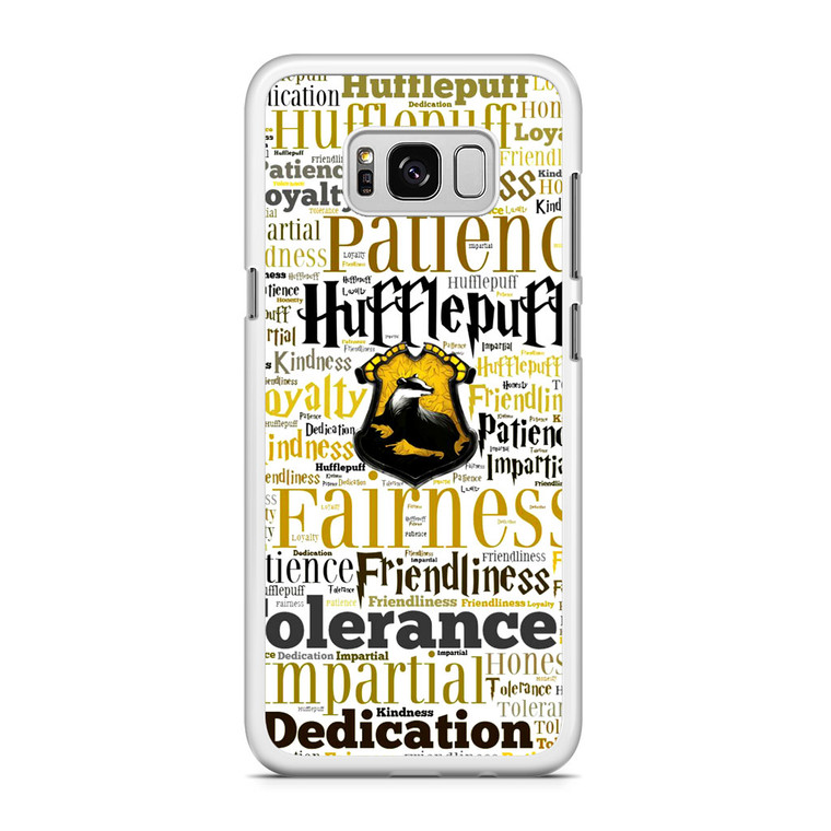 Hufflepuff Quote Samsung Galaxy S8 Plus Case