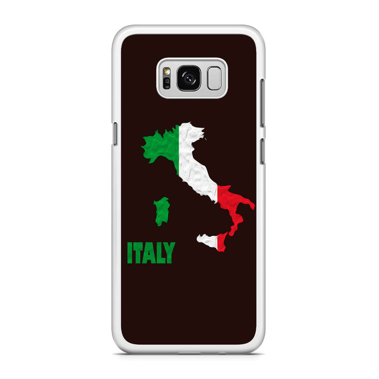 Italy Map Samsung Galaxy S8 Plus Case