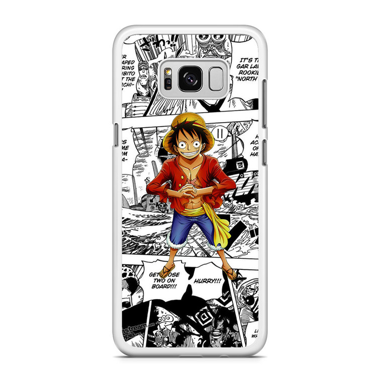 One Piece Comics Samsung Galaxy S8 Plus Case