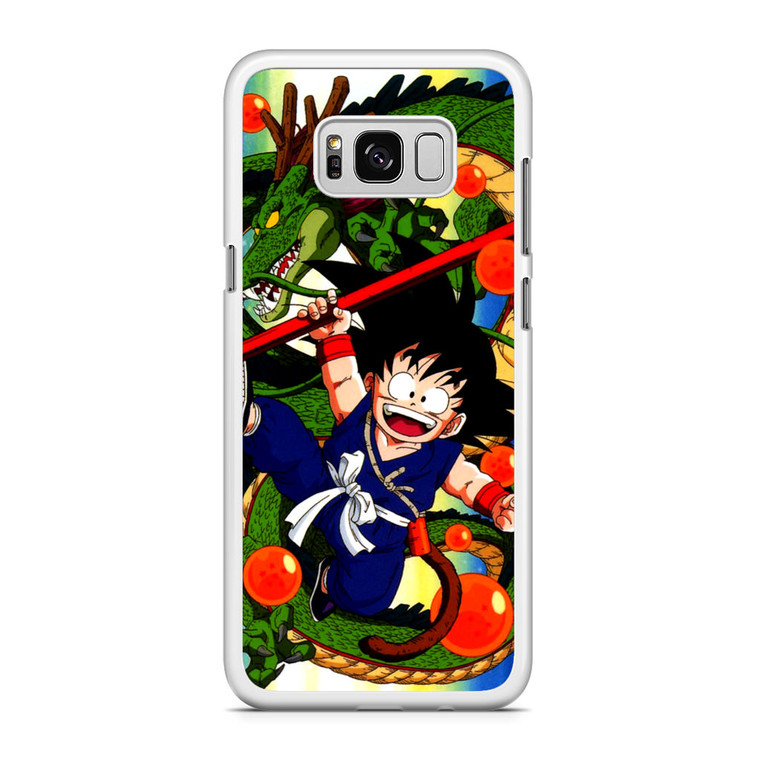 Shenlong and Goku Dragon Ball Z Samsung Galaxy S8 Plus Case