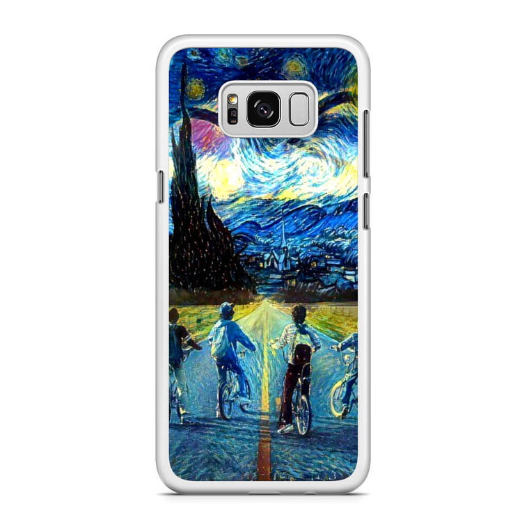 Stranger Things Starry Night Samsung Galaxy S8 Plus Case