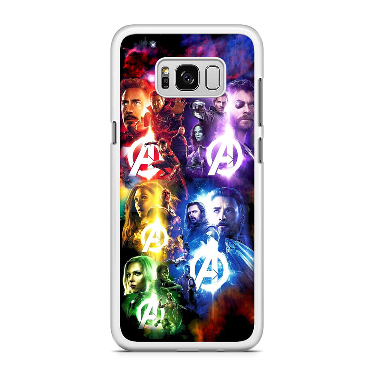 Avengers Infinity War Heroes Samsung Galaxy S8 Case