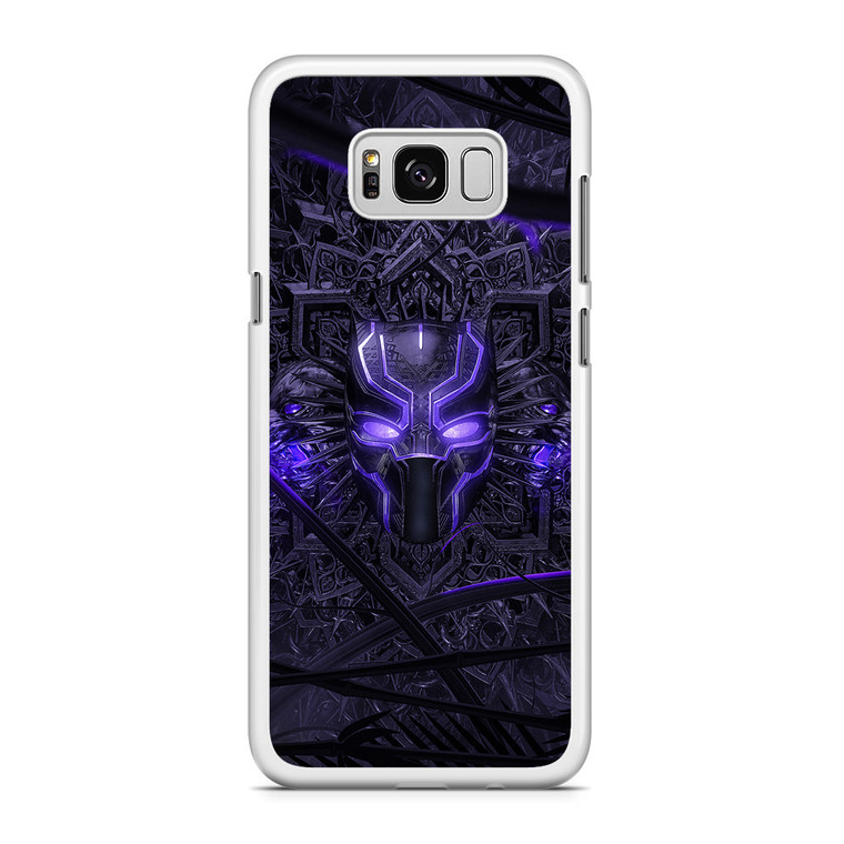 Black Panther Purple Mask Samsung Galaxy S8 Case