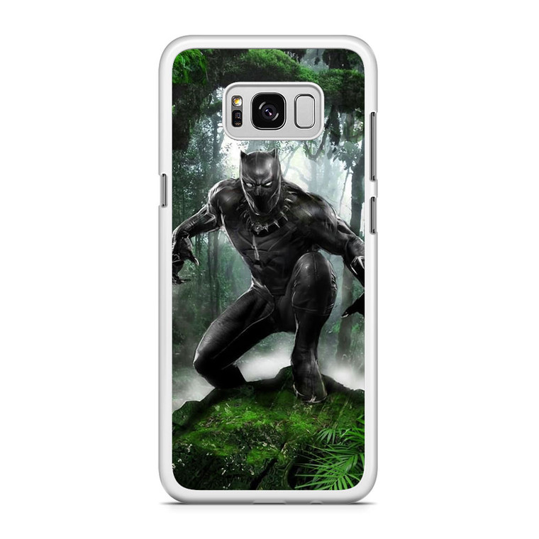 Black Panther Ready To Fight Samsung Galaxy S8 Case