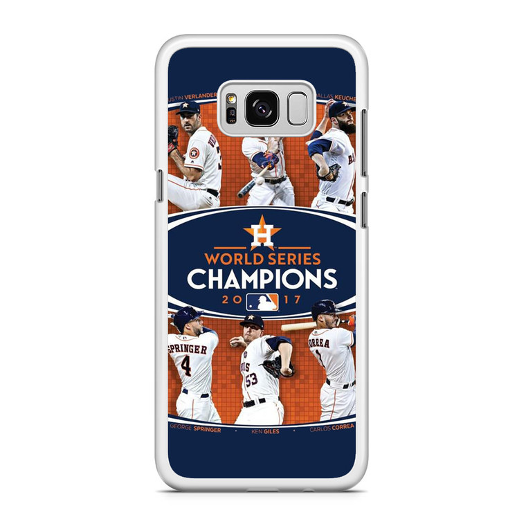 Houston Astros 2017 World Series Champions Samsung Galaxy S8 Case