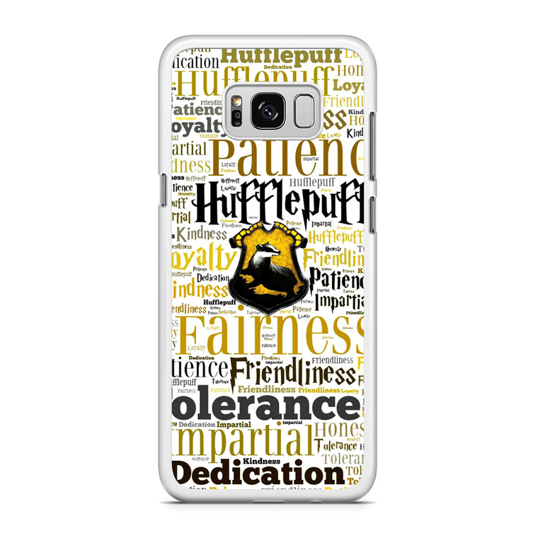 Hufflepuff Quote Samsung Galaxy S8 Case