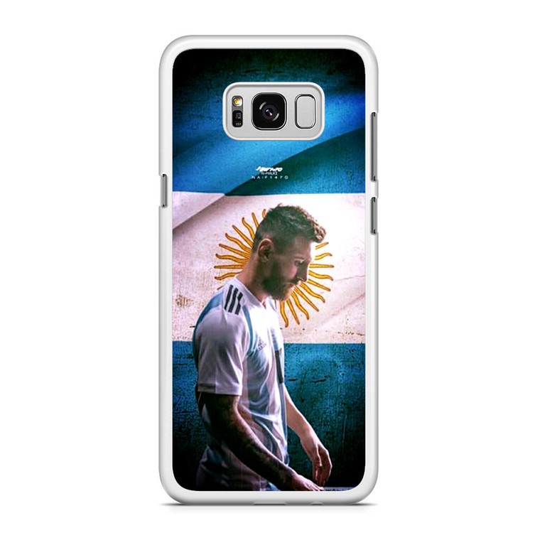Lionel Messi Argentina Team Samsung Galaxy S8 Case