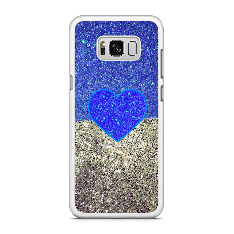 Love Glitter Samsung Galaxy S8 Case
