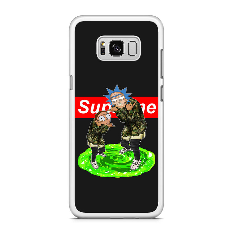 Rick and Morty Supreme Samsung Galaxy S8 Case
