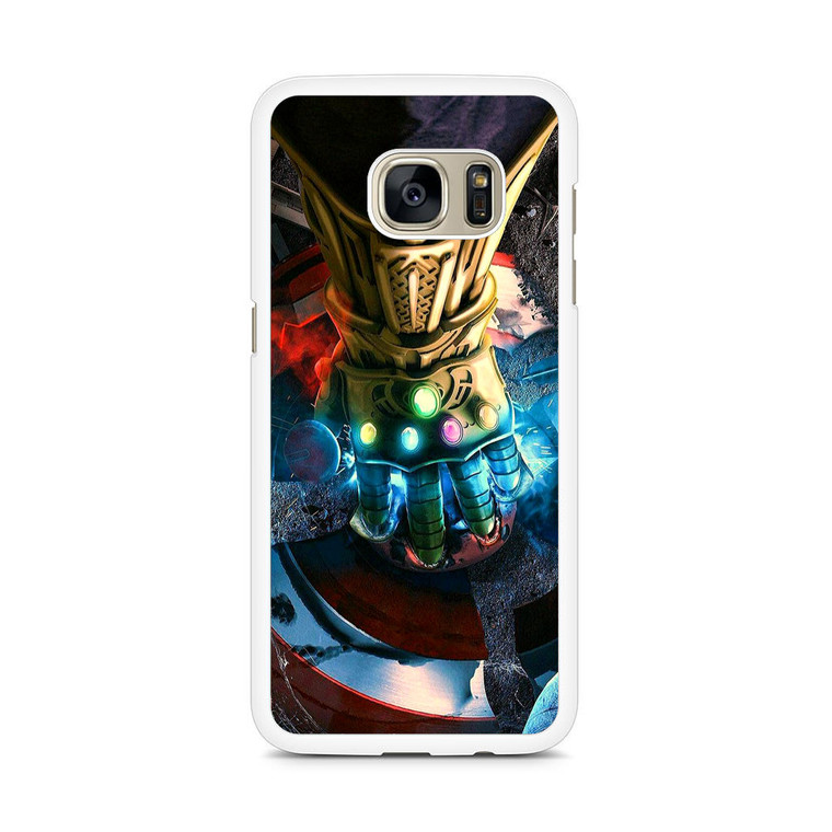 Avengers Infinity War Thanos Soul Stone Samsung Galaxy S7 Edge Case