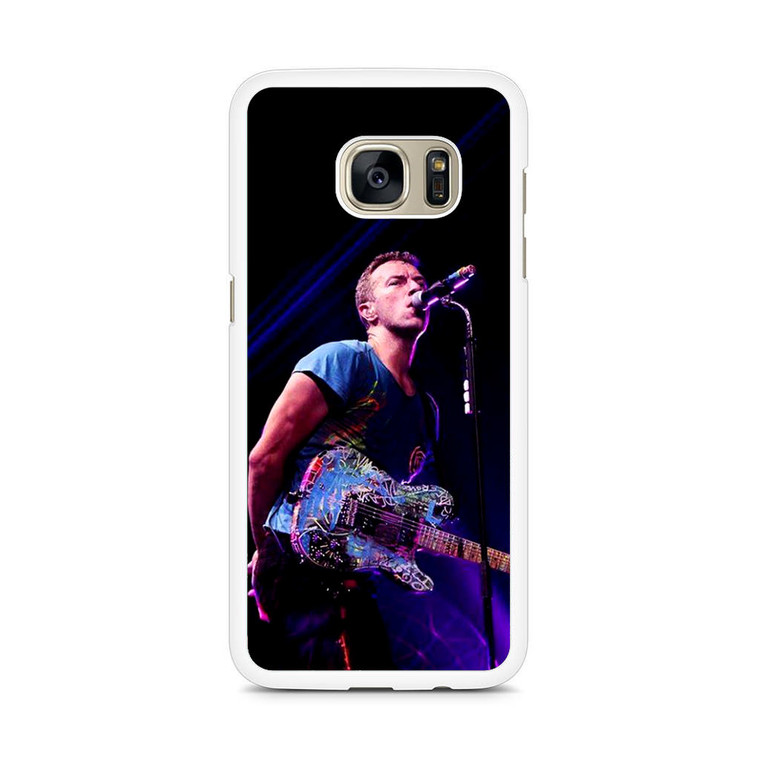 Chris Martin of Coldplay Samsung Galaxy S7 Edge Case