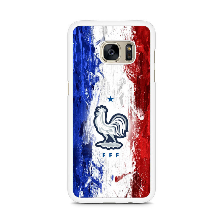 France Squad Logo Fifa Worldcup 2018 Samsung Galaxy S7 Edge Case