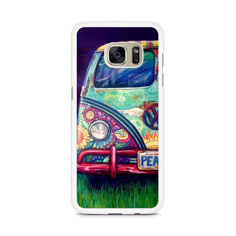 Happy Hippie VW Samsung Galaxy S7 Edge Case
