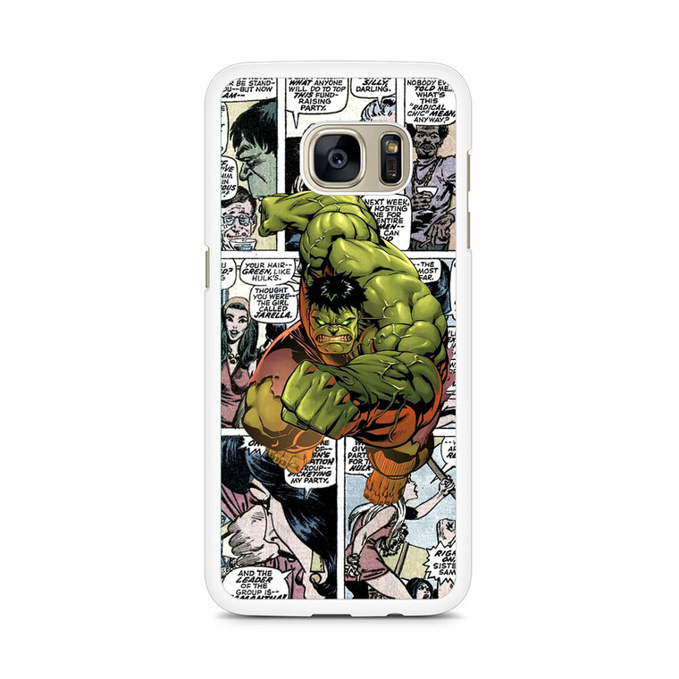 Hulk Comic Samsung Galaxy S7 Edge Case