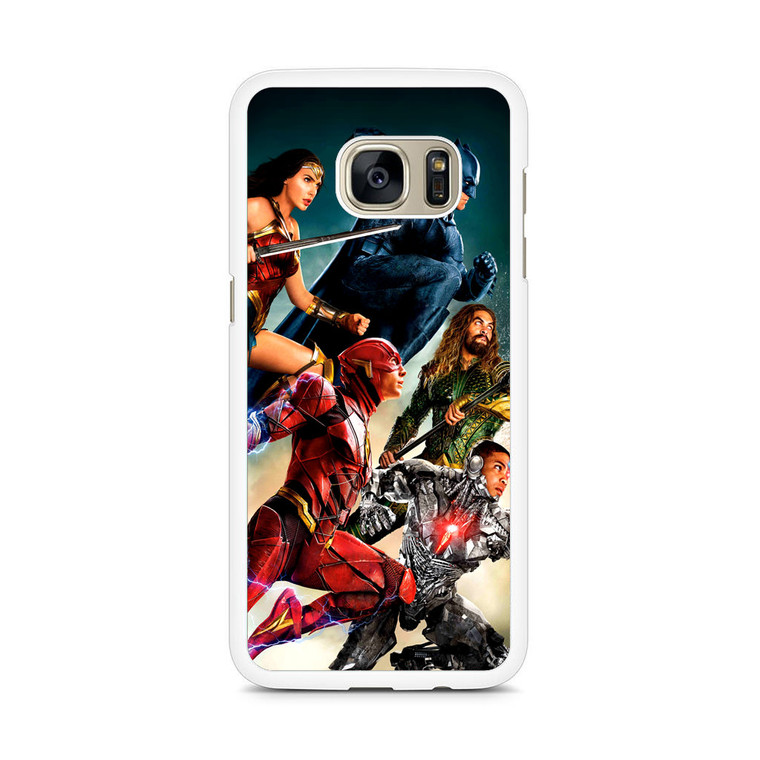 Justice League 4 Samsung Galaxy S7 Edge Case