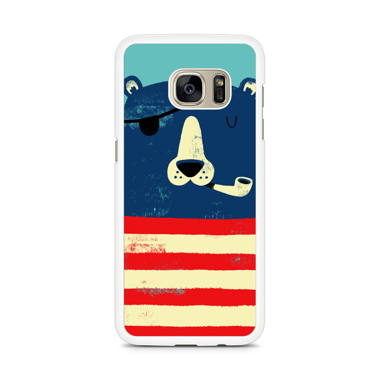 One Eyed Bear Samsung Galaxy S7 Edge Case