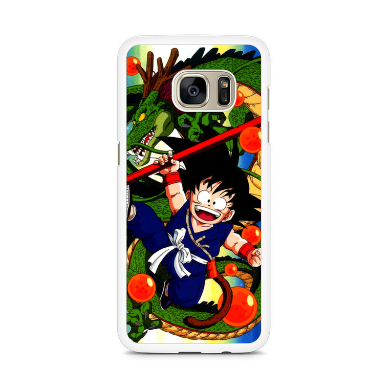 Shenlong and Goku Dragon Ball Z Samsung Galaxy S7 Edge Case