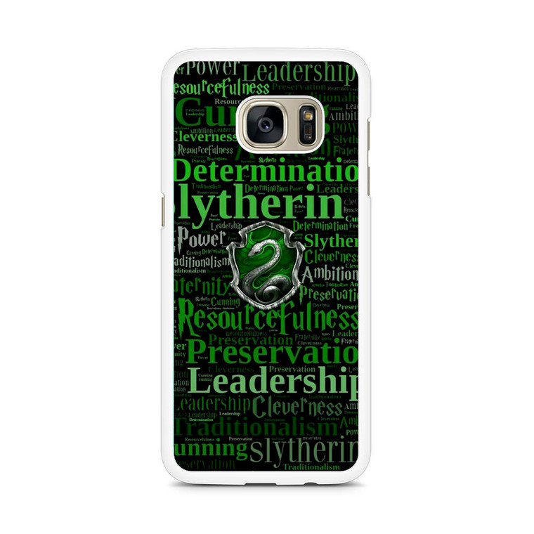Slytherin Quote Logo Samsung Galaxy S7 Edge Case