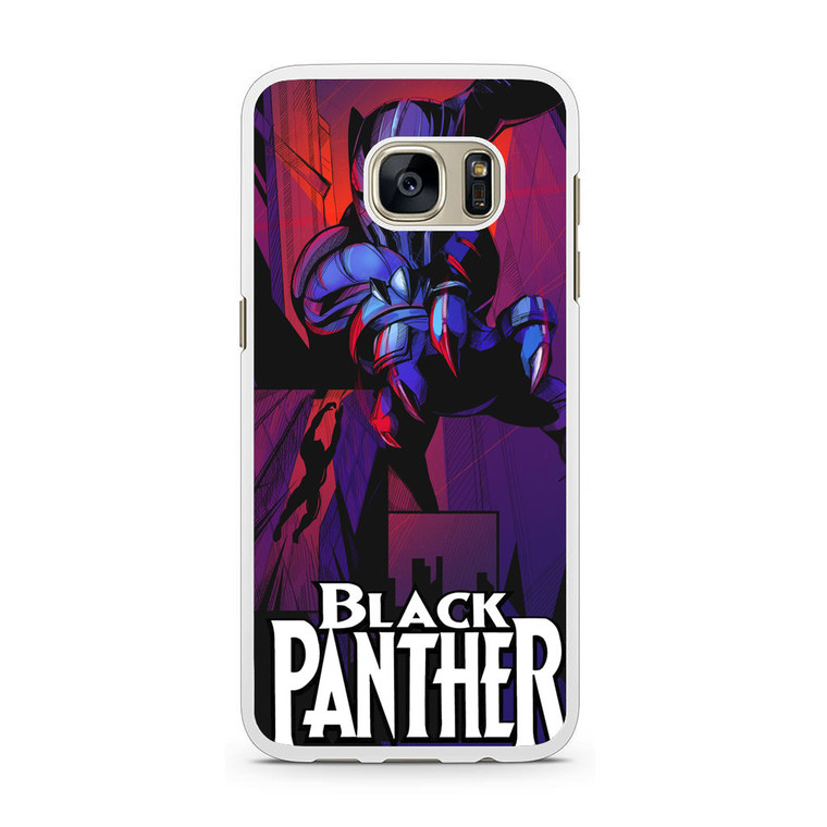 Black Panther Movie Artwork Samsung Galaxy S7 Case