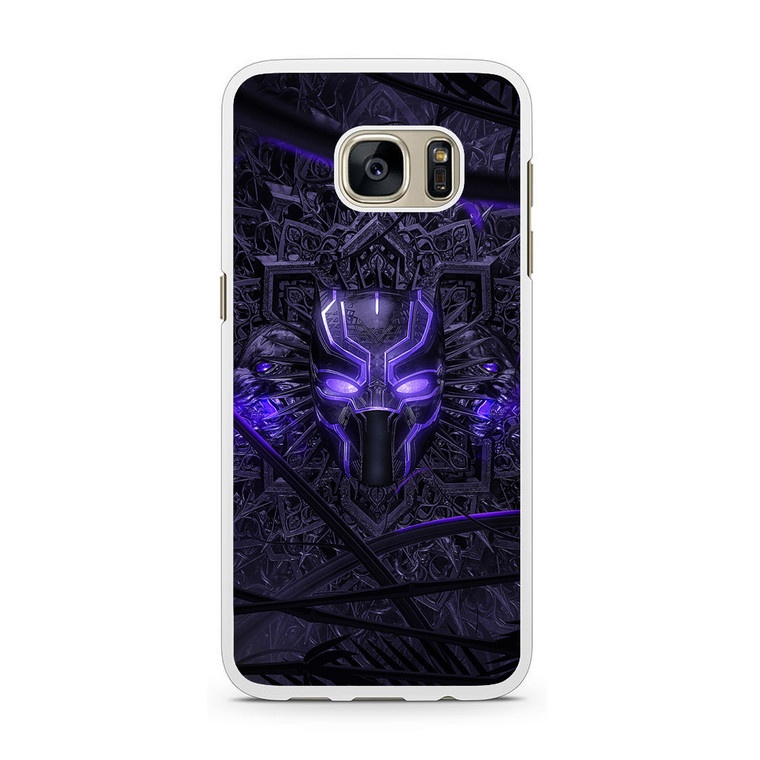 Black Panther Purple Mask Samsung Galaxy S7 Case