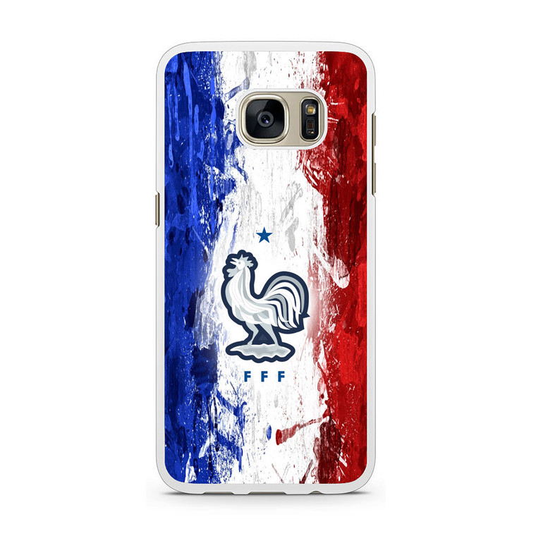 France Squad Logo Fifa Worldcup 2018 Samsung Galaxy S7 Case