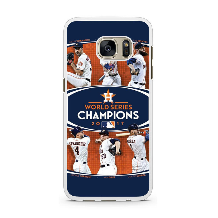 Houston Astros 2017 World Series Champions Samsung Galaxy S7 Case