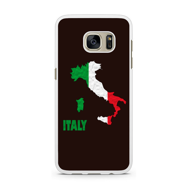 Italy Map Samsung Galaxy S7 Case
