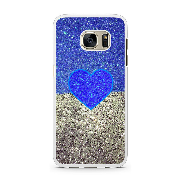 Love Glitter Samsung Galaxy S7 Case