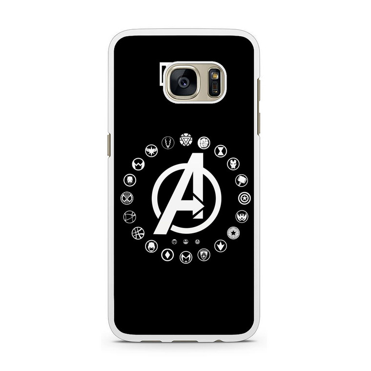 Marvel Universe Logo Samsung Galaxy S7 Case