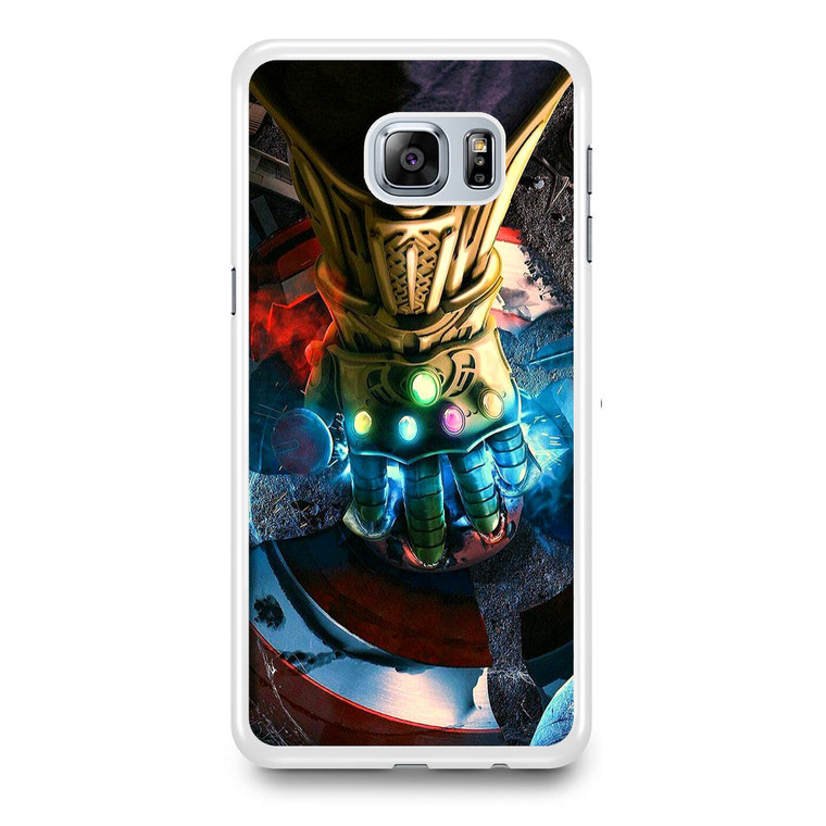 Avengers Infinity War Thanos Soul Stone Samsung Galaxy S6 Edge Plus Case