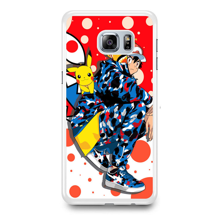 Bape Supreme Pikachu Samsung Galaxy S6 Edge Plus Case