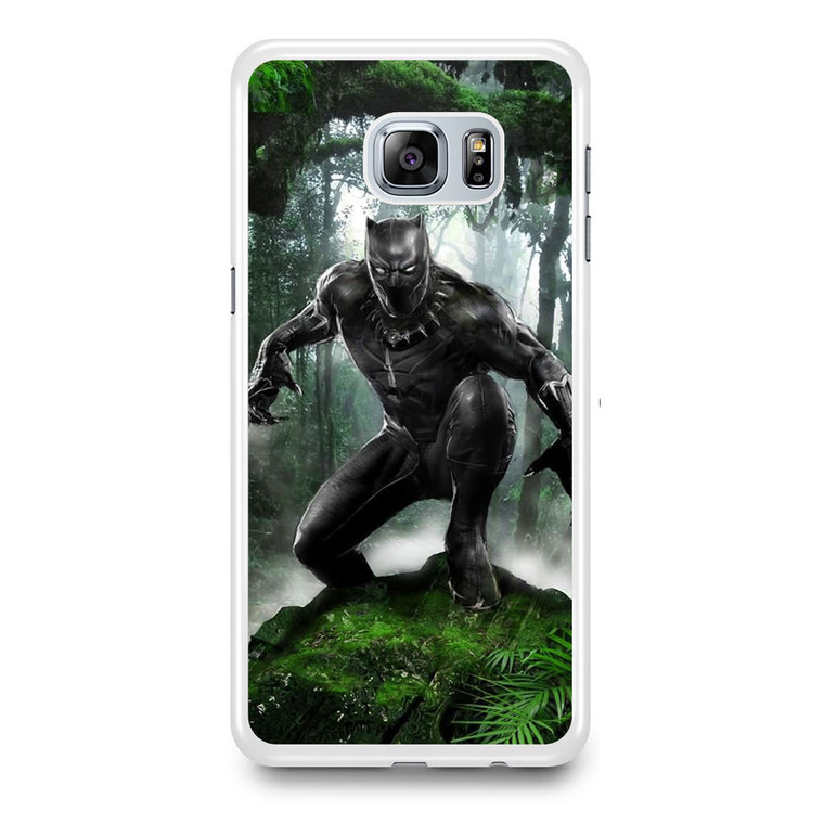 Black Panther Ready To Fight Samsung Galaxy S6 Edge Plus Case